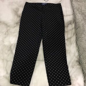 Old Navy black pattern pants Size 2